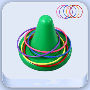 Children Balance Training Sensory Integration Toy Throwing Ring Funny Game Balance Perception Kids Teaching Aid