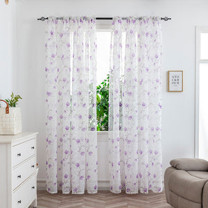 Mesh Curtains Bedroom Light Transmission Decorative Curtain