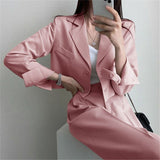 Suit Western Style Youthful-looking Small New Two-piece Suit Suit Suit High Waist