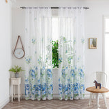 Mesh Curtains Bedroom Light Transmission Decorative Curtain