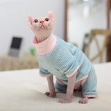 Hairless Cat Clothes Autumn And Winter Warm Double-sided Fleece