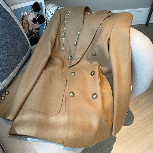 Female Autumn Sweet Design Suit Coat