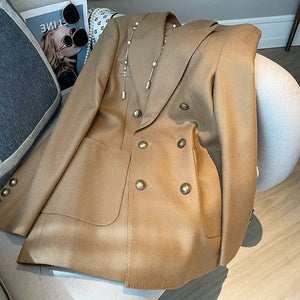 Female Autumn Sweet Design Suit Coat