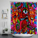 Digital Print-free Bathroom Curtain