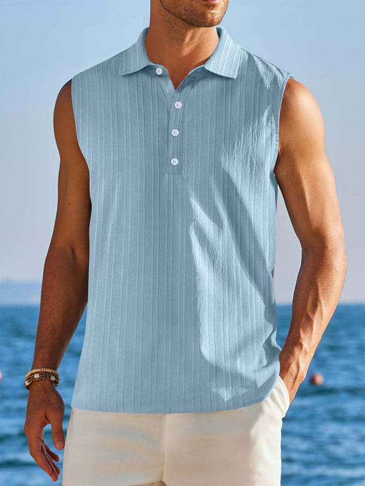 Men's Half-open Tube Sleeveless Bottoming Shirt