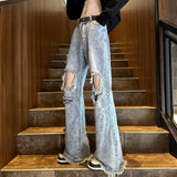 Niche High Street Loose All-match Wide Leg Pants