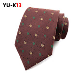 Vintage Brown Tie Men's Fashion Tailored Suit Tie