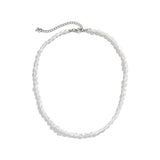 Men's Baroque Pearl Fashion Simple Ins Style Necklace