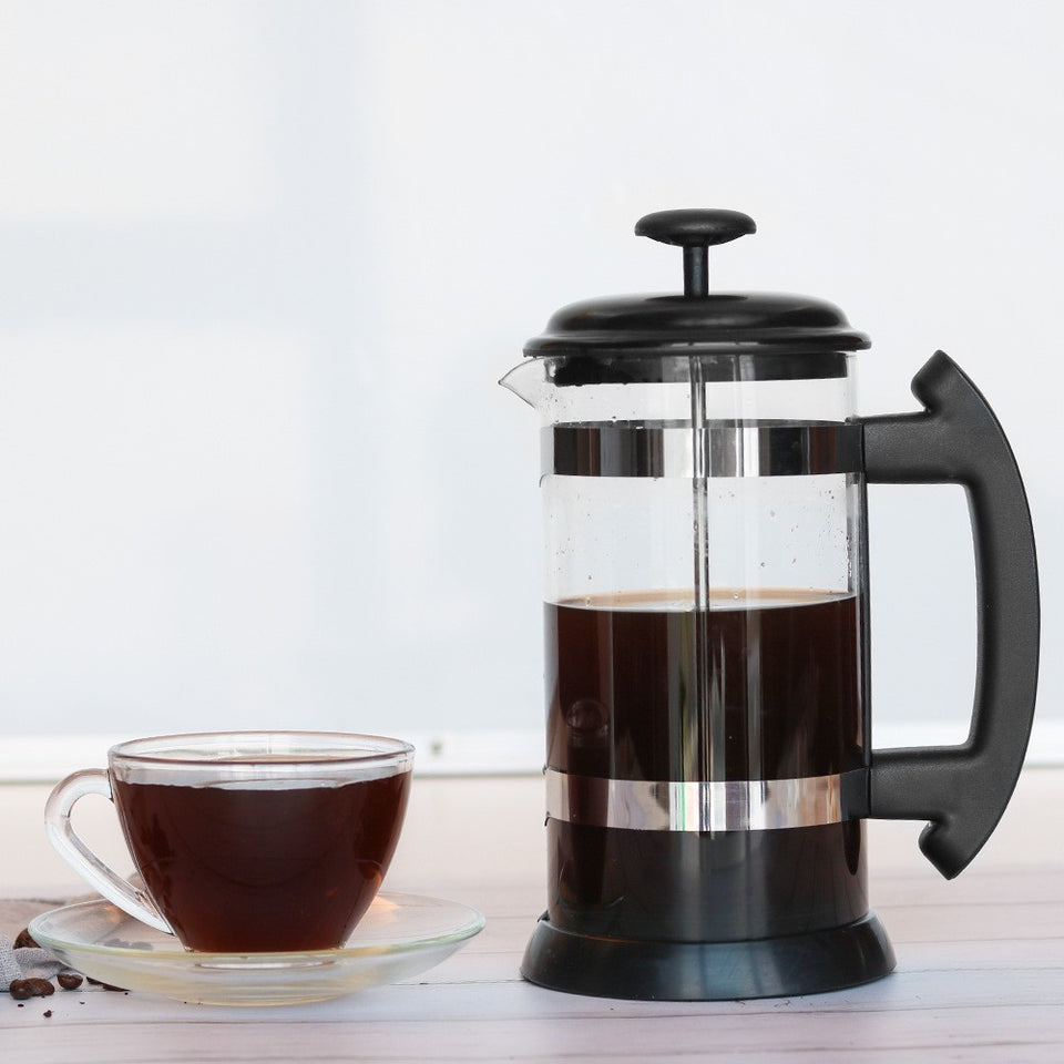 Household Press Stainless Steel Coffee Pot