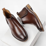 Men's Fashion Top Leather Martin Boots