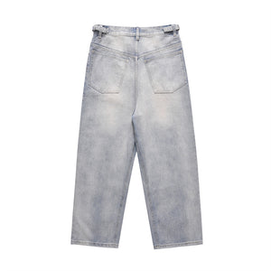 Fashion Individual Casual Denim Trousers For Men