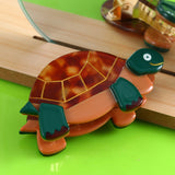 Car Turtle Dinosaur Sausage Dog Barrettes Female