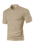 Small Plaid Polo Men's Shirt