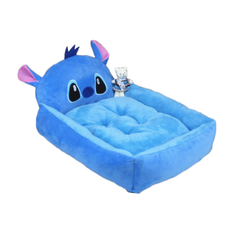 Winter Warm Puppy Cat Bed Sofa Washable Cartoon Pet Beds For Small Dogs CatsPets Products Accessories