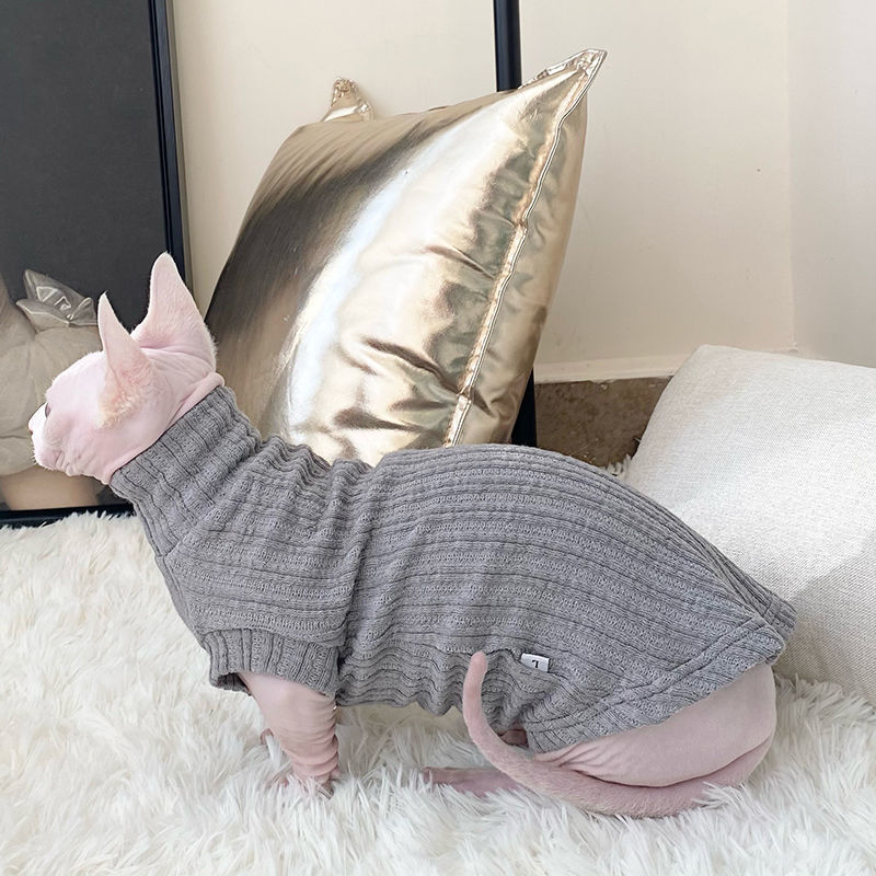 Hairless Cat Clothes Cotton Seamless Stitched Cartoon Thickening