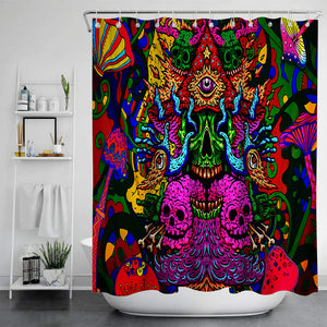 Digital Print-free Bathroom Curtain