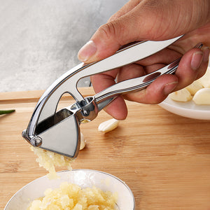 Stainless Steel Manual Garlic Press