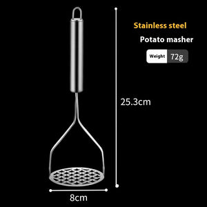 Stainless Steel Potato Press Blender Manual Triturator