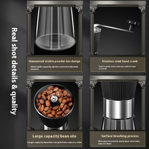 304 Stainless Steel Manual Coffee Grinder