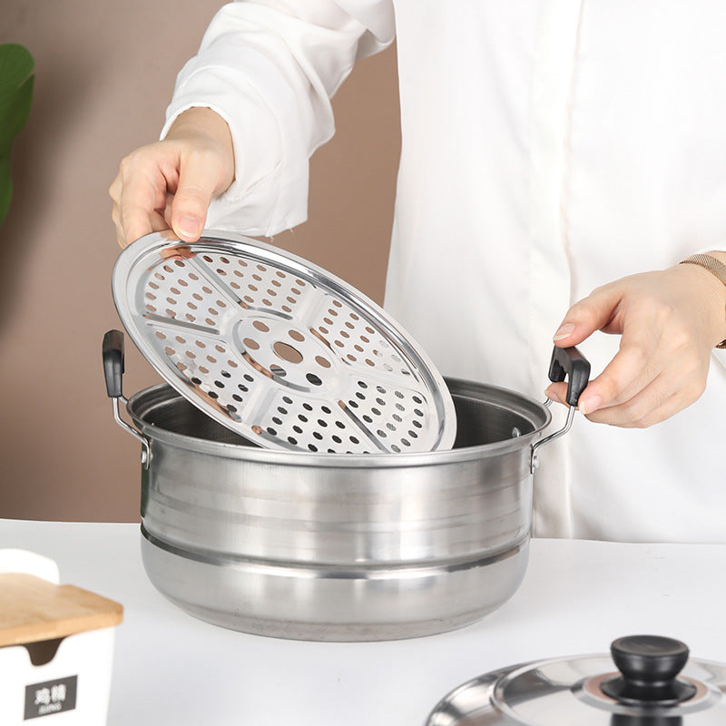 American-style Stainless Steel Pot Set