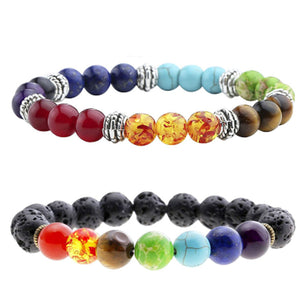 Volcanic Stone Beads Agate Bracelet