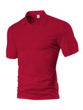 Small Plaid Polo Men's Shirt